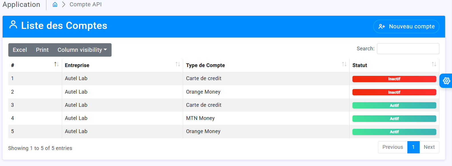 Plateforme d’Agrégation de Paiement et de Gestion des Transactions - Image 13