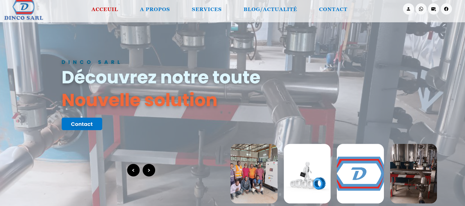 Site Web Vitrine Moderne pour une entreprise - Image 2