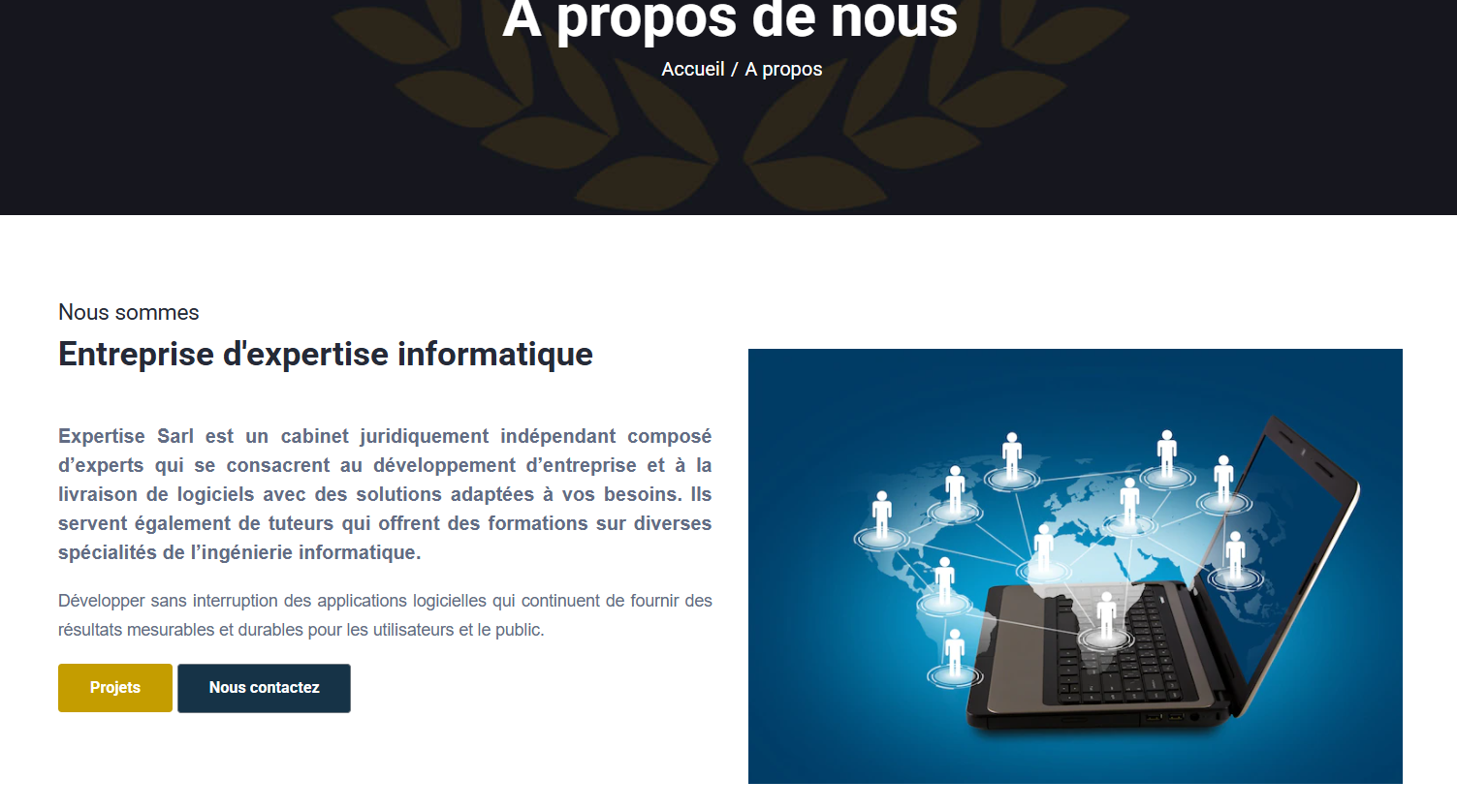 Site Web Vitrine Dynamique avec Interface d’Administration - Image 6
